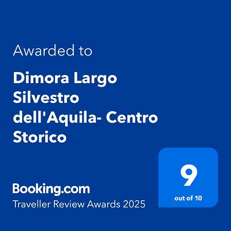 Villa Dimora Largo Silvestro Dell'Aquila- Centro Storico Exterior foto